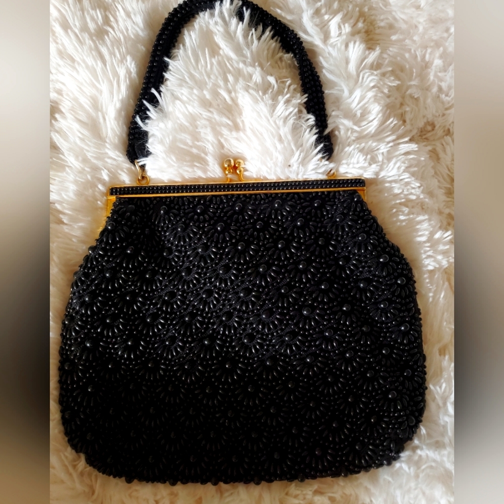 Beaded handbag